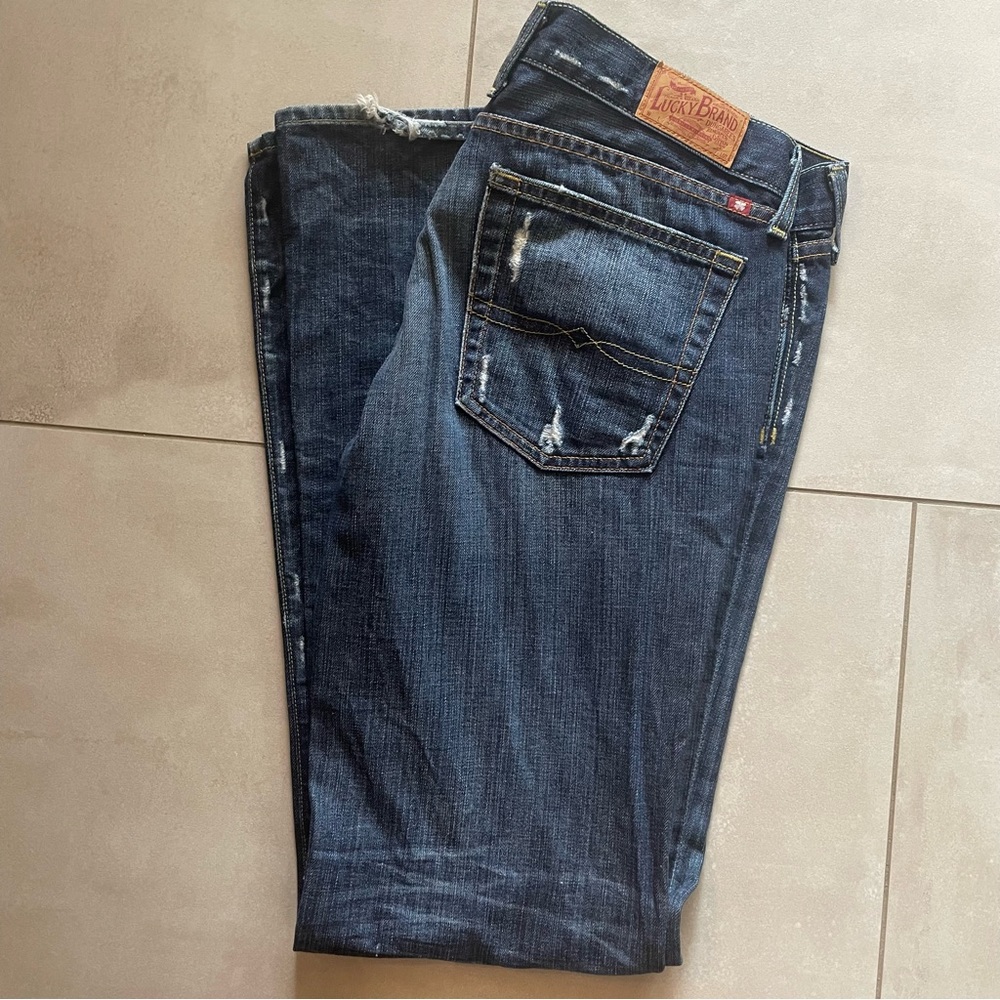 Lucky Brand; Size 31/12; 36” Inseam; 100% Cotton